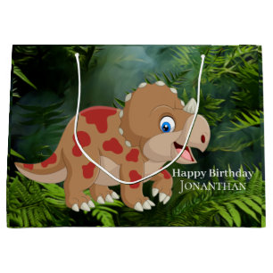 Dinosaur Triceratops Groot Cadeauzakje