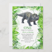 Dinosaur Triceratops Kaart (Voorkant)