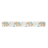 Dinosaur Triceratops Party Ribbon Satijnen Lint (Voorkant)