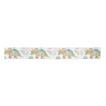 Dinosaur Triceratops Party Ribbon