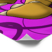 Dinosaur Triceratops Poster (Hoek)