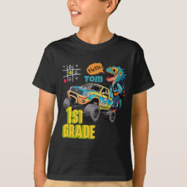 Dinosaur Truck 1st Grade - Leuke  Shirt" T-shirt