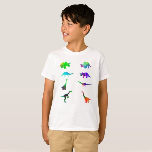 Dinosaur TShirt dier (Voorkant volledig)