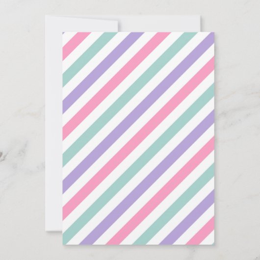 Dinosaur Two-A-Saurus 2e verjaardag Kaart (Achterkant)