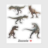 Dinosaur Tyrannosaurs T-rex Sticker (Vel)