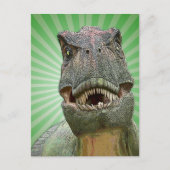 Dinosaur Tyrannosaurus rex Briefkaart (Voorkant)