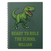 Dinosaur Tyrannosaurus Rex citaat Notitieboek (Voorkant)