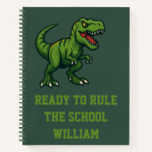 Dinosaur Tyrannosaurus Rex citaat Notitieboek (Voorkant)