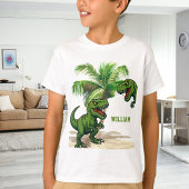 Dinosaur Tyrannosaurus Rex forest T-shirt