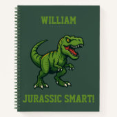 Dinosaur Tyrannosaurus Rex Jurassic quote Notitieboek (Voorkant)