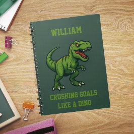 Dinosaur Tyrannosaurus Rex Jurassic quote Notitieboek