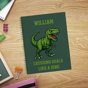 Dinosaur Tyrannosaurus Rex Jurassic quote Notitieboek
