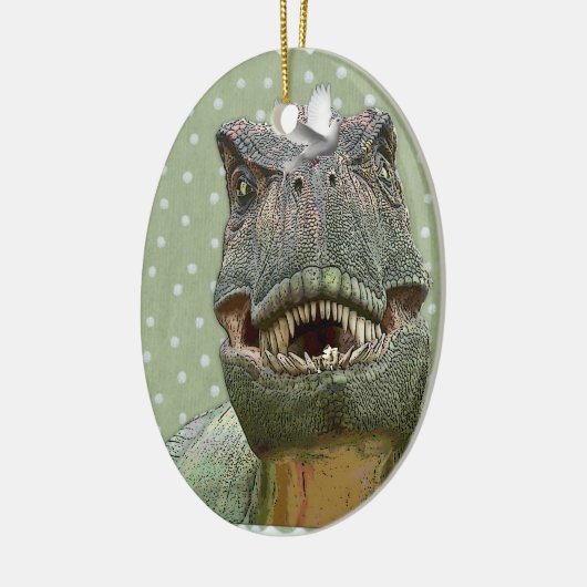 Dinosaur Tyrannosaurus rex Keramisch Ornament (Links)