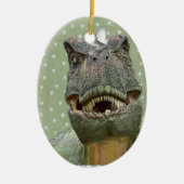 Dinosaur Tyrannosaurus rex Keramisch Ornament (Voorkant)