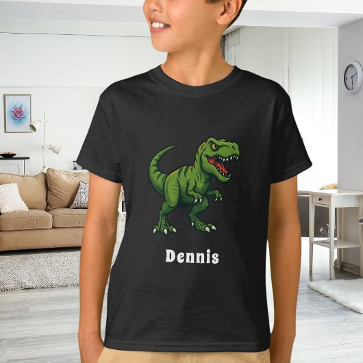 Dinosaur Tyrannosaurus Rex naam T-shirt