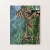 Dinosaur Tyrannosaurus Spinosaurus Legpuzzel (Verticaal)