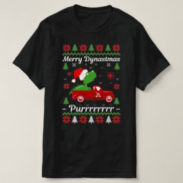 dinosaur tyrannosaurus Ugly KerstSweater T-shirt