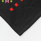 Dinosaur Ugly Christmas voor Volwassenen Kinder Fleece Deken (Hoek)