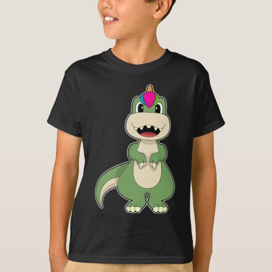 Dinosaur Unicorn T-shirt (Voorkant)
