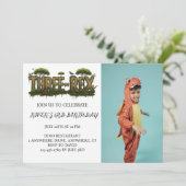 DINOSAUR-USP met gepersonaliseerde foto Kaart (Staand voorkant)