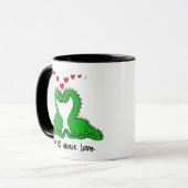 Dinosaur Valentijn Love Mok (Voorkant links)