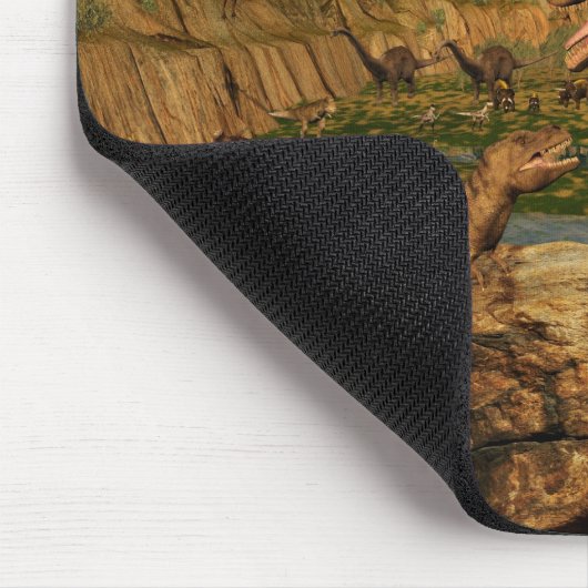 Dinosaur valley mousepad muismat (Hoek)