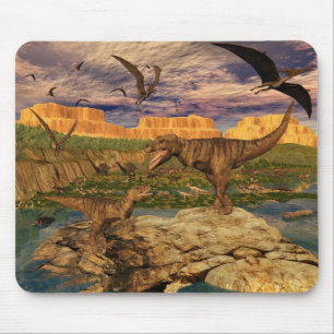 Dinosaur valley mousepad muismat
