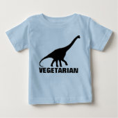 Dinosaur VEGETARIAN T-shirt (Voorkant)
