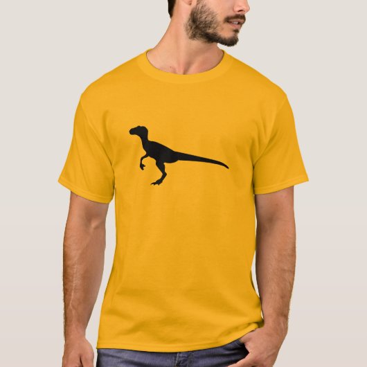 Dinosaur velociraptor t-shirt (Voorkant)