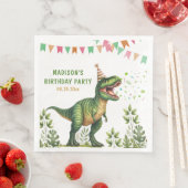 Dinosaur Verjaardag Servet (Insitu)
