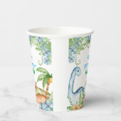 Dinosaur verjaardagsfeestje levert Papieren kop Bekers (Links)