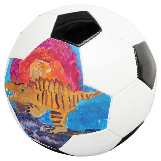 Dinosaur Voetbal (Drie kwart)