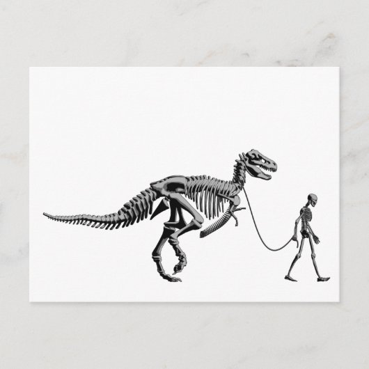 DINOSAUR WALK BRIEFKAART (Voorkant)