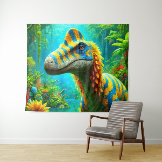 Dinosaur Wandkleed (In Situ (horizontaal))