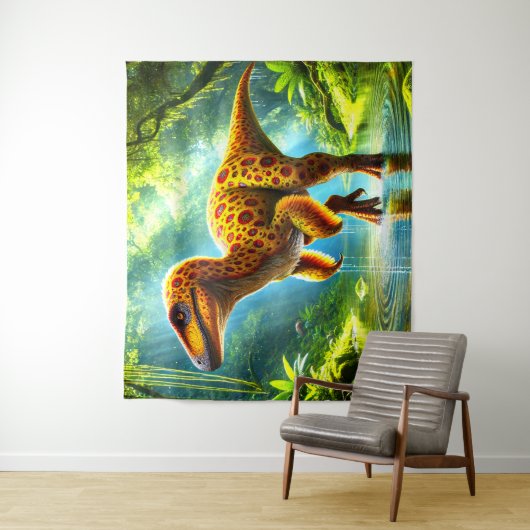 Dinosaur Wandkleed (In situ)