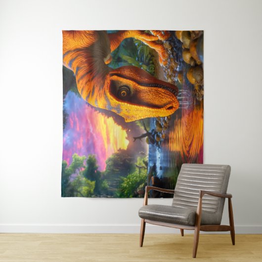 Dinosaur Wandkleed (In situ)