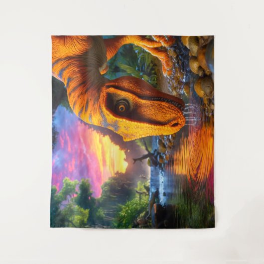 Dinosaur Wandkleed (Voorkant)