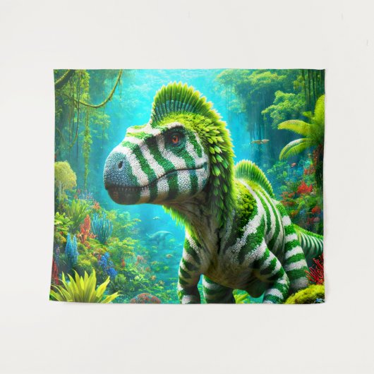 Dinosaur Wandkleed (Voorkant (horizontaal))