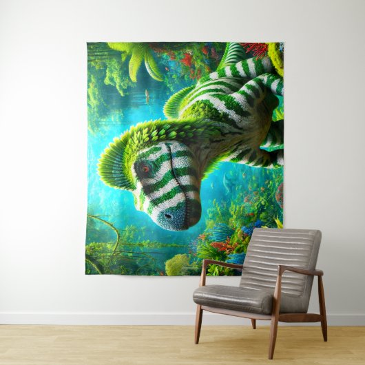 Dinosaur Wandkleed (In situ)