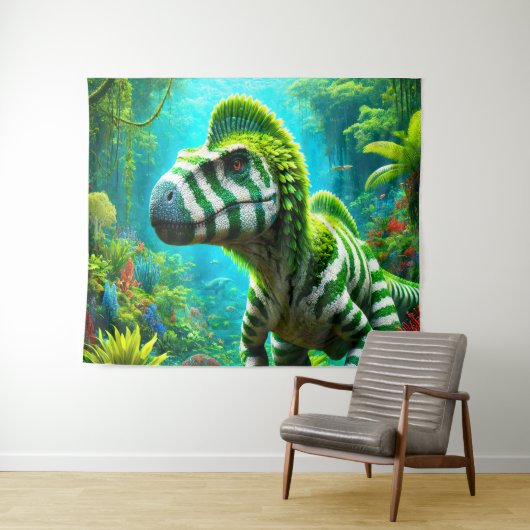 Dinosaur Wandkleed (In Situ (horizontaal))