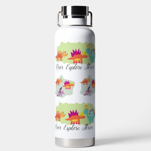 Dinosaur Waterfles (Achterkant)