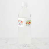 Dinosaur Waterfles Etiket (Achterkant)