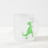 Dinosaur Whisperer Matglas Koffiemok (Voorkant rechts)