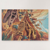 Dinosaur world discovery dig Puzzle Legpuzzel (Horizontaal)