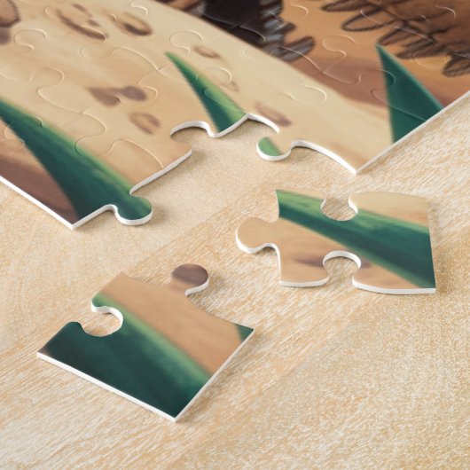 Dinosaur world discovery dig Puzzle Legpuzzel (Zijkant)