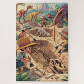 Dinosaur world discovery dig Puzzle Legpuzzel (Verticaal)