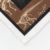 Dinosaur World Fleece Deken (Hoek)