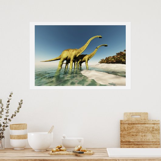 DINOSAUR WORLD PRINT (Keuken)