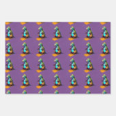 Dinosaur wrapping Paper - Abstracte Dino Gift Wrap (Voorkant)