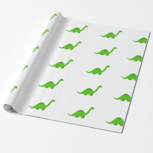 Dinosaur Wrapping Paper Birthday Cadeaupapier